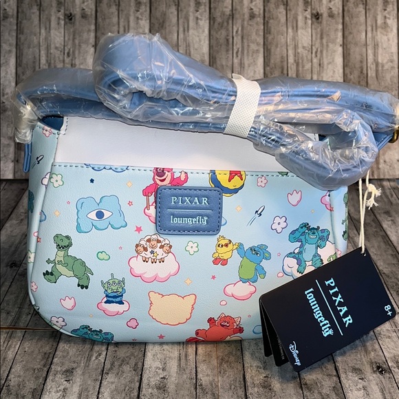 Cute Pastel Toy Story loungefly Pixar  Crossbody Bag - Picture 3 of 3